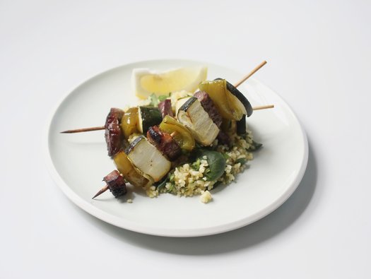 Lamb skewers