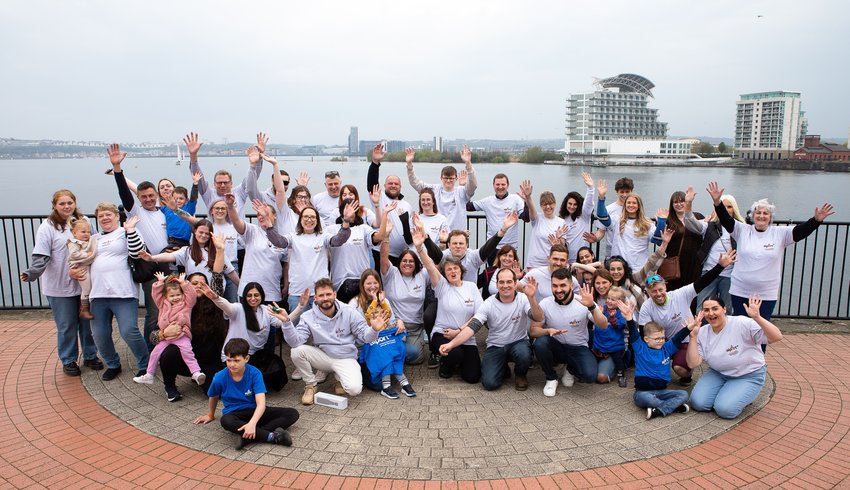 Group photo taken at the Alport UK Cardiff Bay away day.