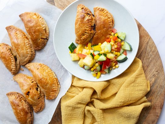 Caribbean beef patties