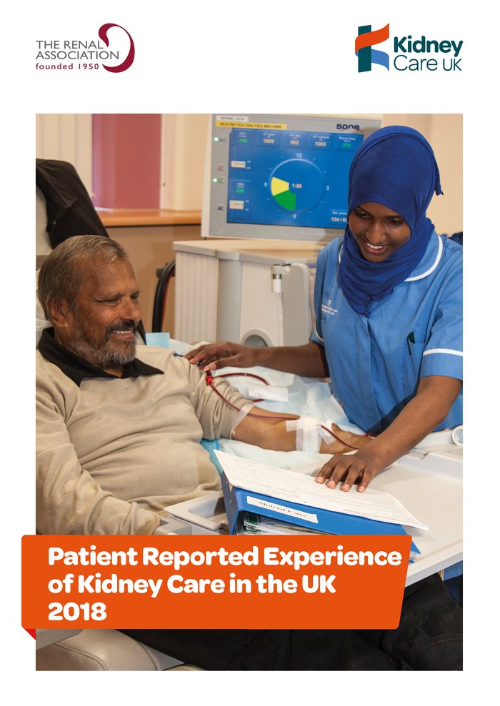 2018 Kidney PREM Report cover