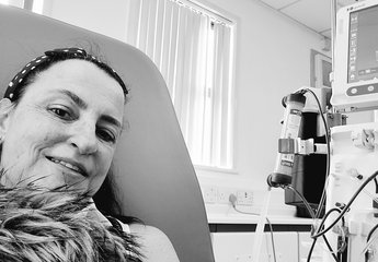 Deborah Culnane in hospital