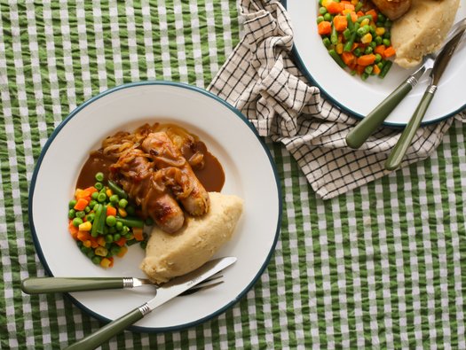 Sausage and mash