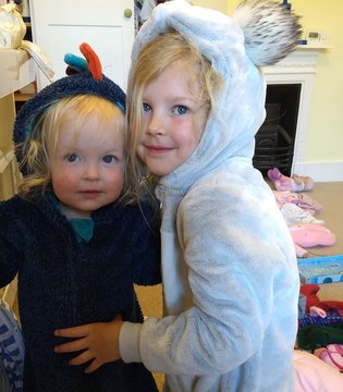 Eloise's story - Eloise and her sister, Clara