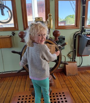 Eloise's story - Eloise on ship