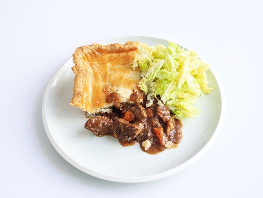 Steak and ale pie