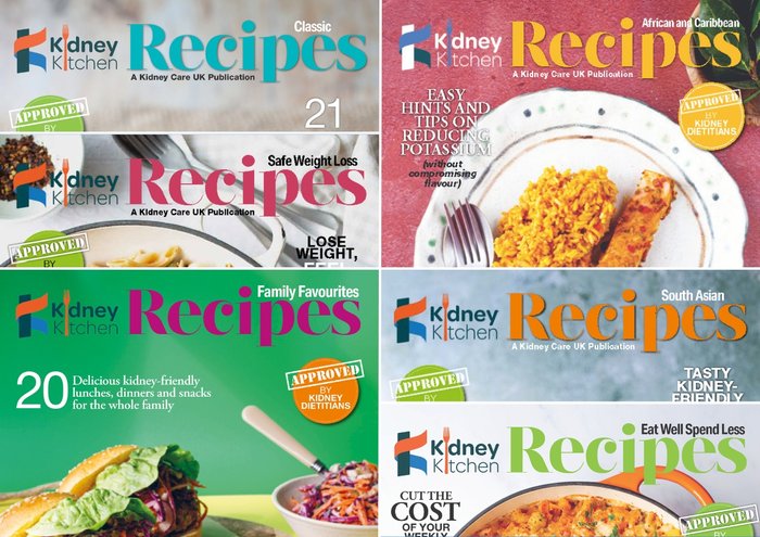Kidney Kitchen magazine covers
