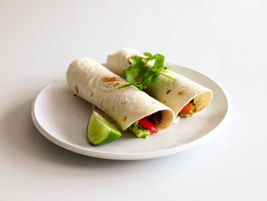 Black bean tacos