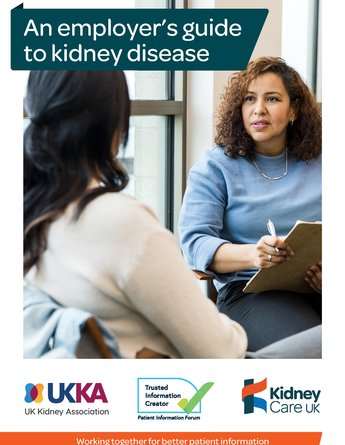 An employer's guide Patient Information leaflet cover