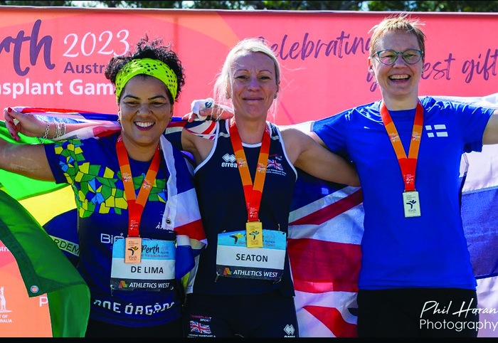 Becky Seaton - competing for team GB