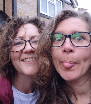 Carla and Lynsey - selfie now