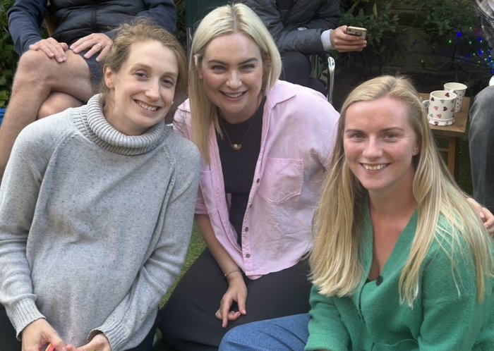 Charlotte - with friends