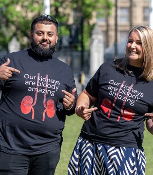 Bloody Amazing Kidneys at Parliament event