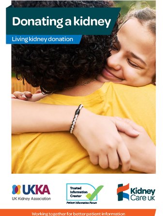 Donating a kidney - Kidney Care UK
