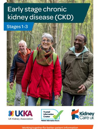 Early stage CKD Patient Information front cover