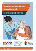 Easy read - Conservative kidney management Patient Information front cover