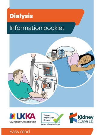 Easy read - Dialysis Patient information leaflet front cover