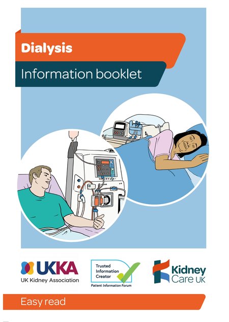 Easy read - Dialysis Patient information leaflet front cover