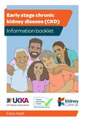 Easy read - Early stage CKD Patient Information leaflet front cover