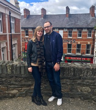 Ellen Hill - in Derry with husband while pregnant