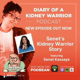 Episode 107 of Diary of a Kidney Warrior Podcast.