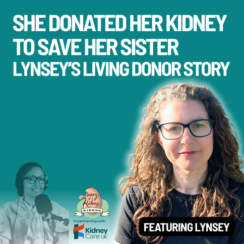 She donated her kidney to save her sister: Lynsey's living donor story