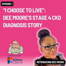 Dee Moore's kidney journey