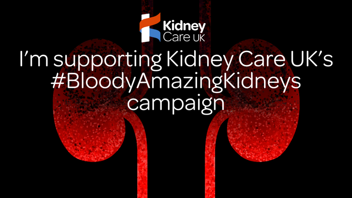 Facebook banner #BloodyAmazingKidneys