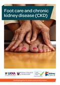 Foot care patient info booklet cover