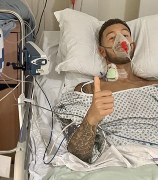 Ben Stokes - in hospital after transplant