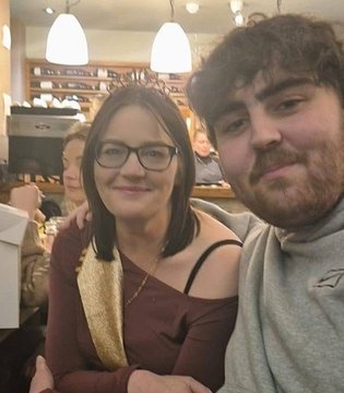 Gemma Flood - with son, Rhys
