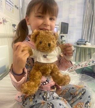 Isabelle and teddy