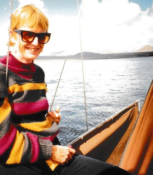 Jacqueline Cope - on ship