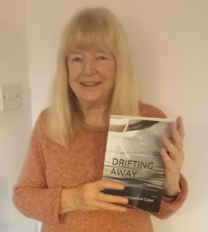 Jacqueline Cope - with book