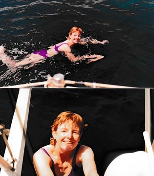 Jacqueline Cope -swimming