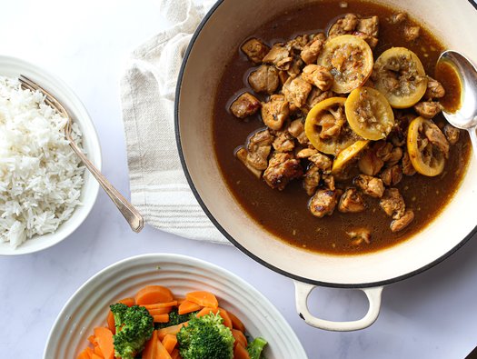 Lemon chicken casserole