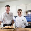 Charlie and Paul Ripley in the Kidney Kitchen
