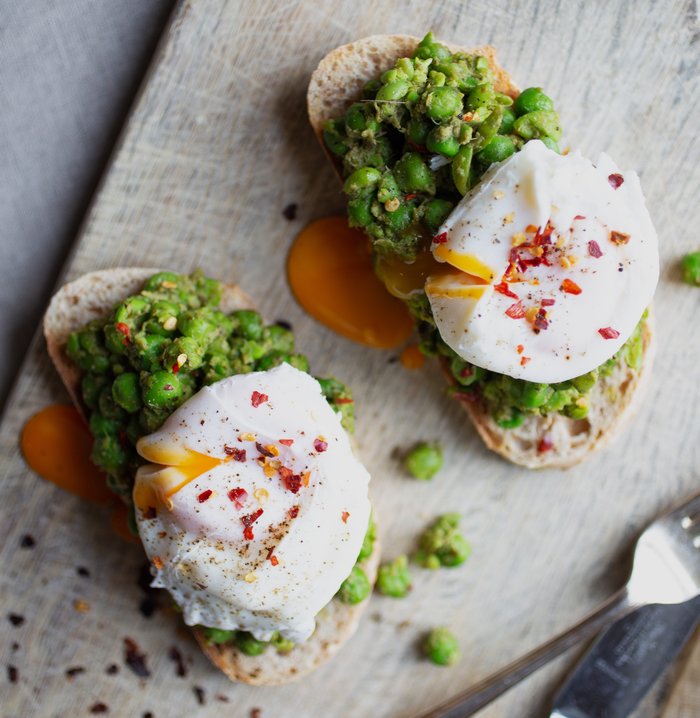 KK Eggs Peas on Toast Beth Druce cropped