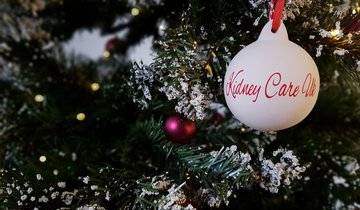 Kidney Care UK Christmas tree