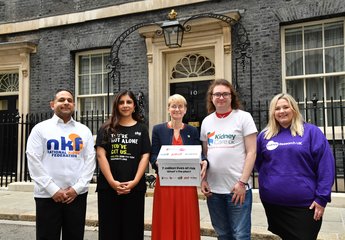 Patient representatives at Downing Street