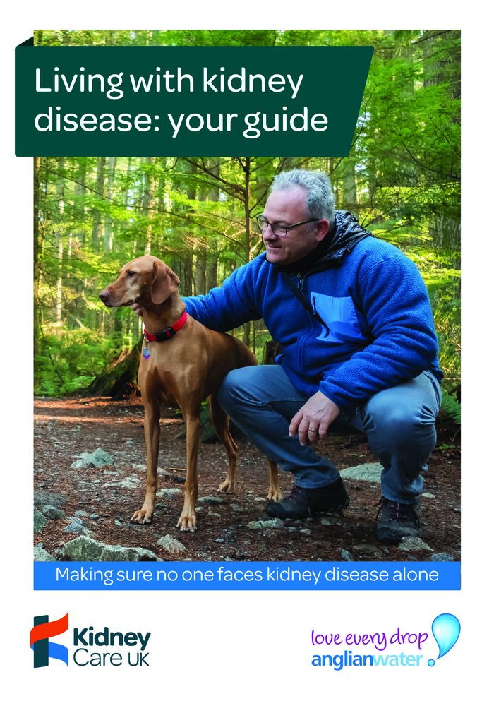 Living with kidney disease: your guide - cover