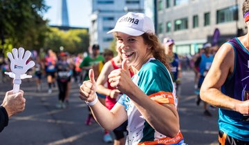 London Marathon 2022 runner Emma