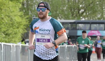 Male runner