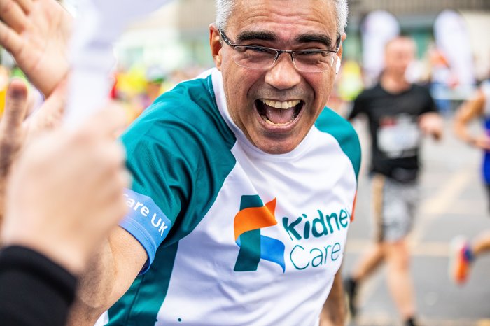 London Marathon - close up