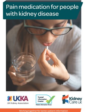 Pain medication - Patient Information Leaflet front cover