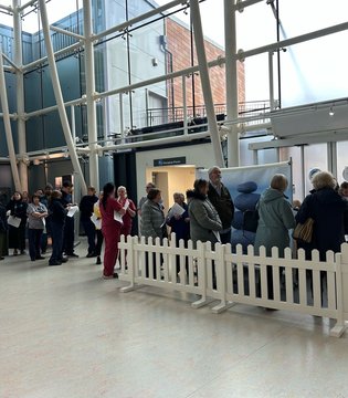 Portsmouth kidney screening line - World Kidney Day 2025