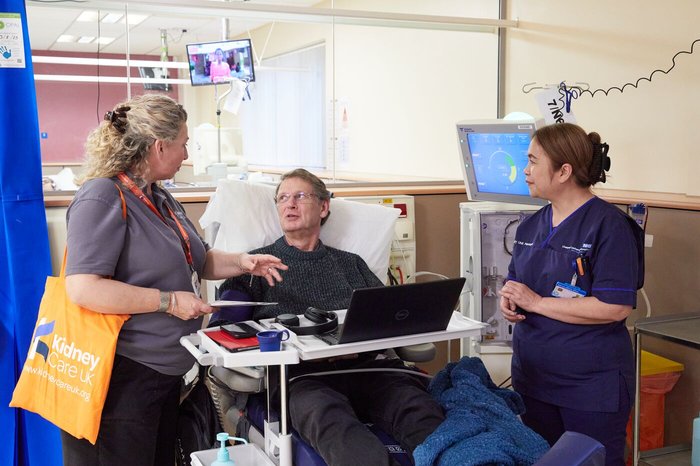 PSAO and haemodialysis patient and HCP