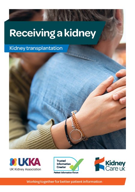 Receiving a kidney - Kidney Care UK