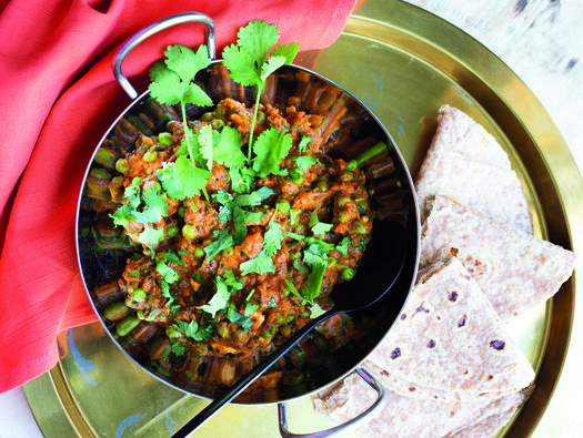 Matar paneer