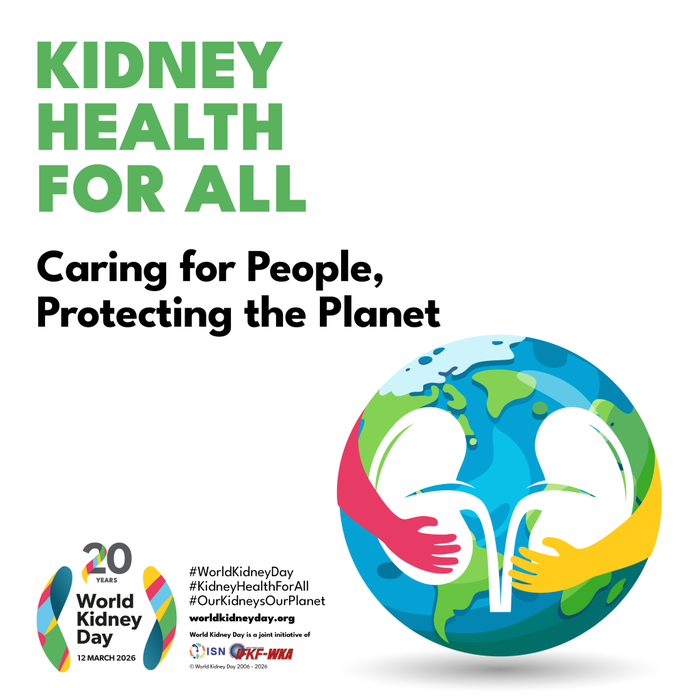 World Kidney Day 2026: Kidney health for all