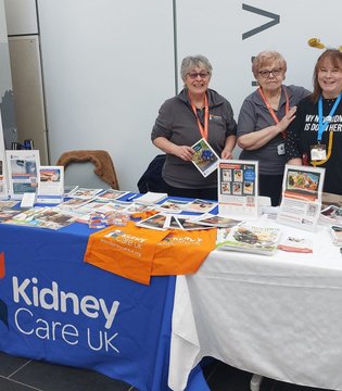 Kidney Care UK staff - World Kidney Day 2025